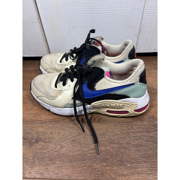 Nike Air Max Excee Men's Shoes Beige Black Blue Pink Green Sz 9.5 - Picture 5 of 13